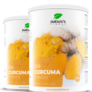 Økologisk kurkuma i pulverform (gurkemejerod)