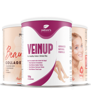 2x Beauty Collagen with Hyaluron + Vein Up GRATIS