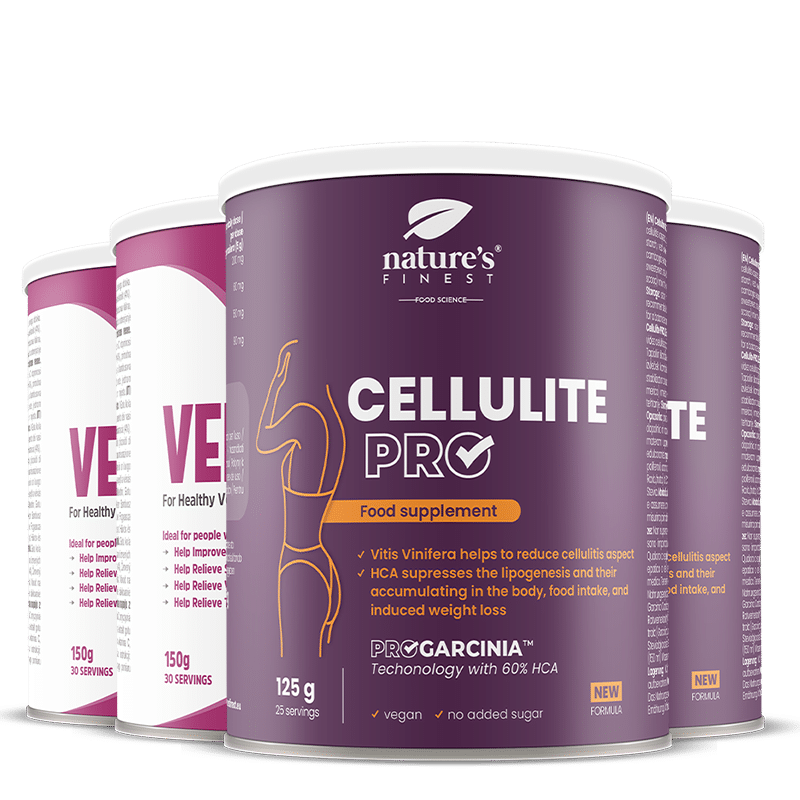 2x Cellulite PRO + 2x VEIN UP GRATIS