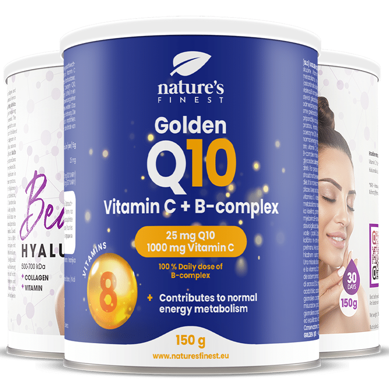 Beauty Hyaluron 1+1 FREE + Golden Q10 FREE