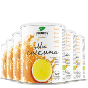 Golden Curcuma latte 6x