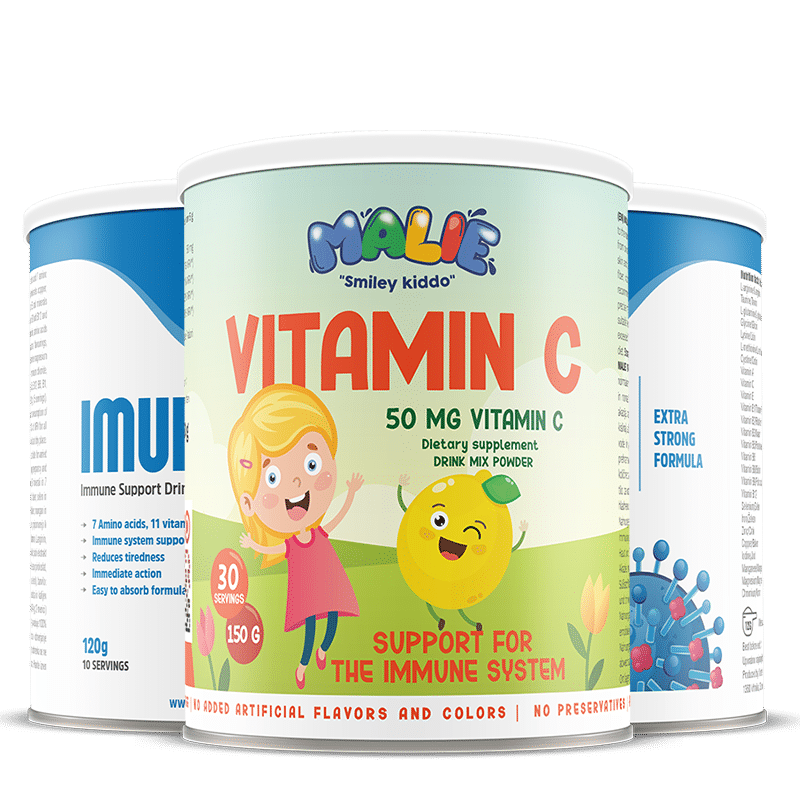2x IMUNUP + MALIE Vitamin C GRATIS
