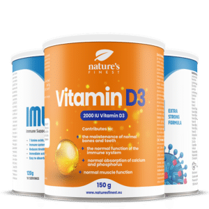 2x IMUNUP + D3-vitaminpulver