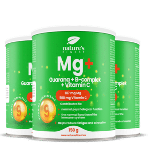 Magnesium + Guarana + Vitamin B-kompleks + Vitamin C