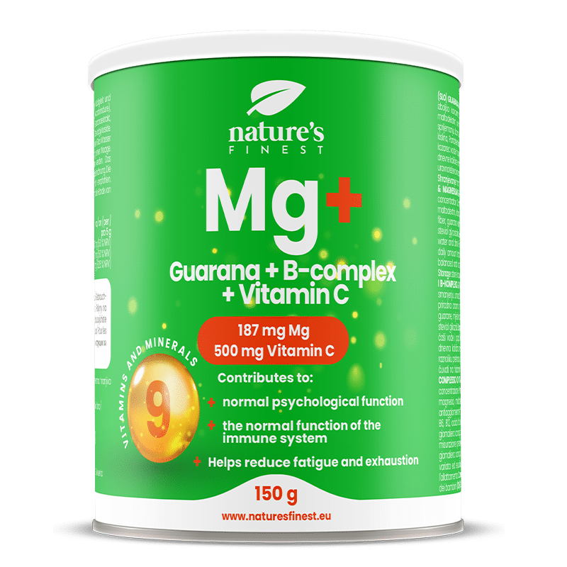 Magnesium + Guarana + B-kompleks + Vitamin C