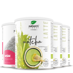 Matcha Chai latte 2+1 FREE + MSM GRATIS