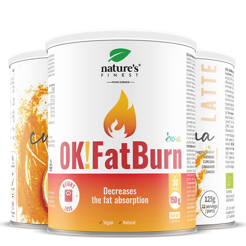 Golden Curcuma Latte + OK!FatBurn 2+1 FREE