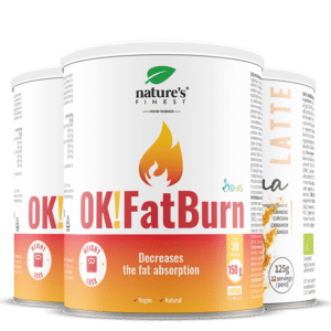 OK!FatBurn + Golden Curcuma latte 2+1 FREE