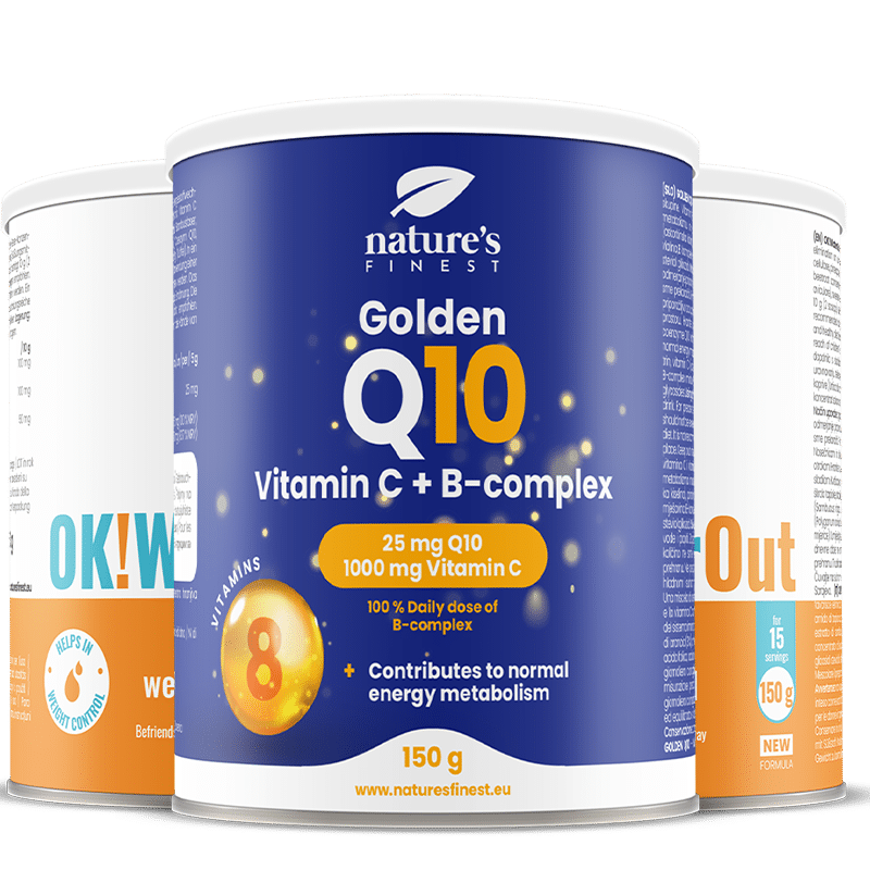 2x OK!WaterOut + Golden Q10 GRATIS