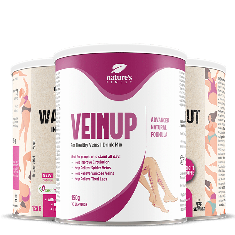 VeinUp + 2x Waterout Coffee GRATIS