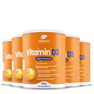 D3-vitamin i pulverform 2+3 GRATIS