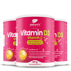 Vitamin D3 + Vitamin C 2+1 GRATIS