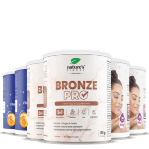 2x Beauty Hyaluron + 2x Golden Q10 + 2x Bronze PRO