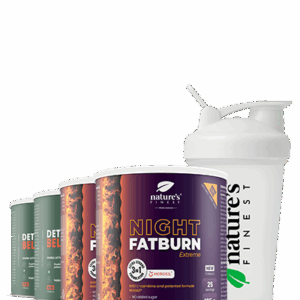 2x Detox Belly Burn + 2x Night FatBurn Extreme + NF Shaker
