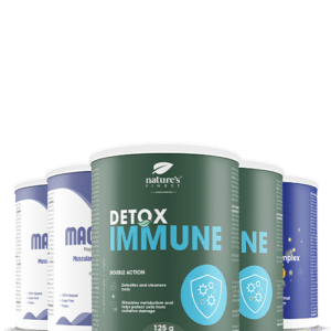 2x Detox Immune + 2x Magnezij + Golden Q10 GRATIS