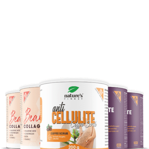 2x Cellulite PRO + 2x Beauty Collagen with Hyaluron + Anti Cellulite Coffee Scrub