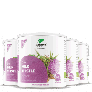 Pulveriseret økologisk marietidsel 2+2