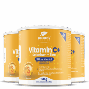 Vitamin C + Selen + Zink 2+1 GRATIS